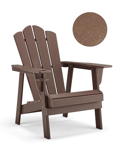 Adirondack-Chair-Durable-HDPE-Poly-Lumber-All-Weather-Resistant-Oversized-Balcony-Porch-Patio-Outdoor-Chair-for-Lawn-Backyard-Deck-Garden-Camping-Easy-Installation-Teak