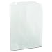 Bagcraft 450019 PB19 Grease-Resistant Sandwich/Pastry Bags, 6 x 3/4 x 7 1/4, White (Case of 2000)