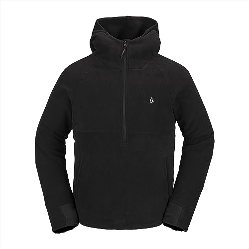 Volcom Men's Standard Polar Fleece Hooded 1/2 Zip Snowboard Ski