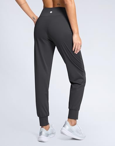 Image of SANTINY Women's Joggers Pants with Pockets Lightweight High Waisted Athletic Gym Workout Pants for Women Yoga Travel
