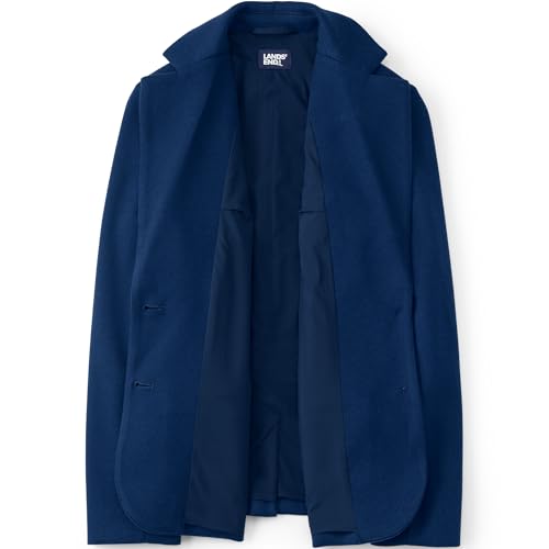 Lands' End Women's Brushed Ponte Traditional Blazer4