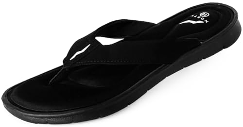 Image of NORTY Women's Memory Foam Flip Flops, Slides & Sandals, Runs 1 Size Small