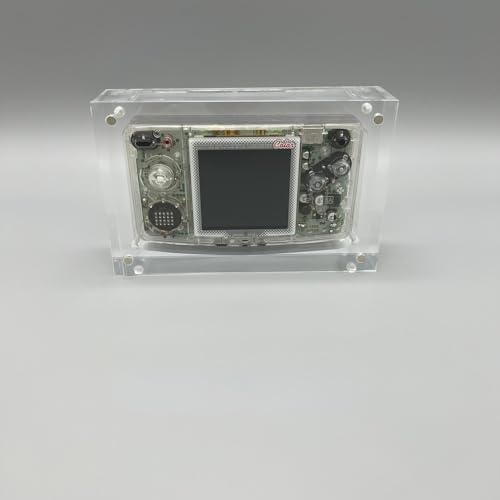 Pudinaax Acrylic Display Case Replacement For Neo Geo Pocket Color Ngpc Console Magnetic Transparent Acrylic Display Box Case cover