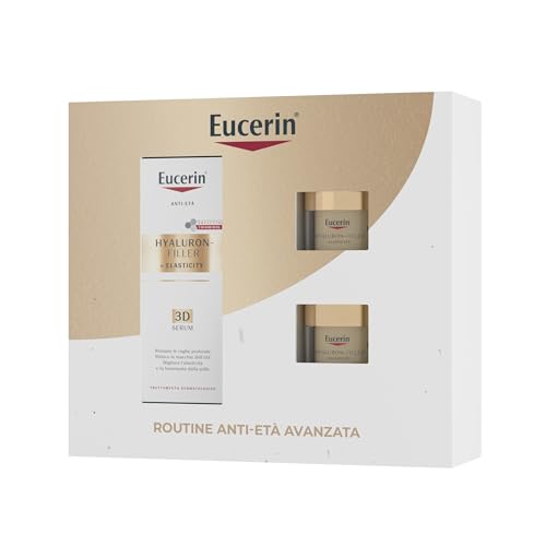 Eucerin Skincare Kit Routine Anti-Età Avanzata, Cofanetto regalo donna beauty