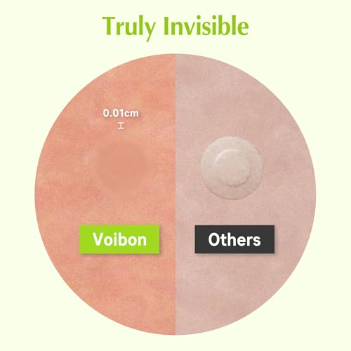 Voibon Pimple Patches For Face, Invisible Hydrocolloid Acne Patches Acne Treatment,Covering Zits & Blemishes in Skin and Face, Zit Patches with Salicylic Acid, FSA HSA Store Eligible Items 36 Count