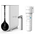 Waterdrop Reverse Osmosis System, Instant Hot Water Dispenser, 600 GPD, Reduce PFAS, Waterdrop Alkaline Water Filter System for Sink WD-ALK16, Alkaline Water Filter 9.5 pH Mineralization Bundle