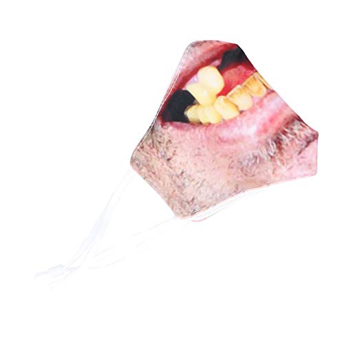 KESYOO Capa Facial Anti-PluiçãLavável E Reutilizável Bandana Engraçada Capa Facial PrteçãCntra Alerg