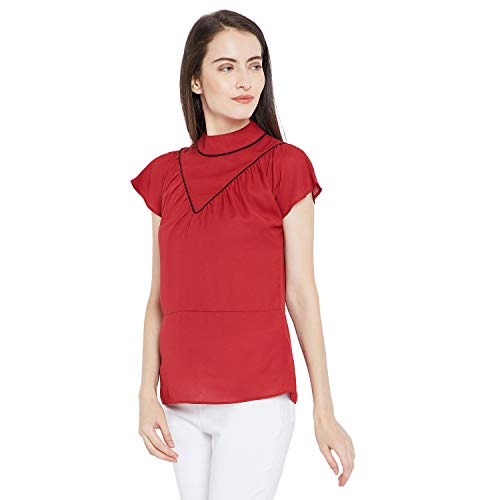 Image of Imfashini Women's Plain Regular Fit Top