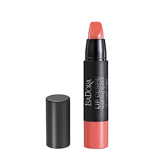 Lip Desire Sculpting Lipstick 32 Living Coral ISADORA Creamy Twist Up Lipstick Woman 3,3 gr Stick Cover