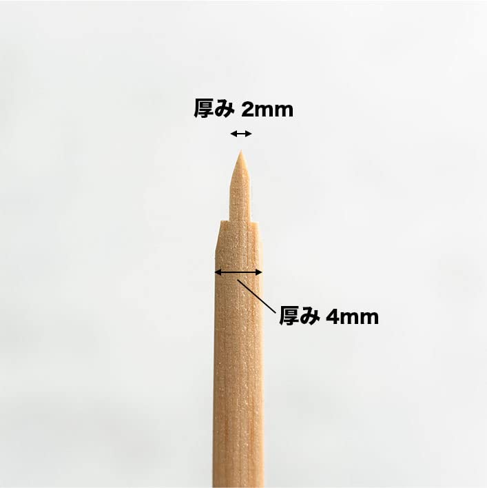 Amazon｜ハケ市 漆刷毛 本通し 人毛 3分 9mm 1本｜ハケ・塗り