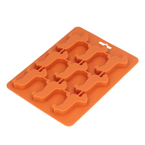 Molde de hielo de silicona con forma de perro miniatura 5