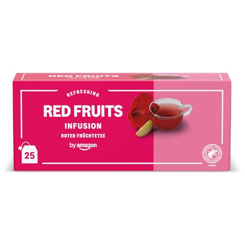 By Amazon Frutos Rojos Infusión 25 Bolsitas