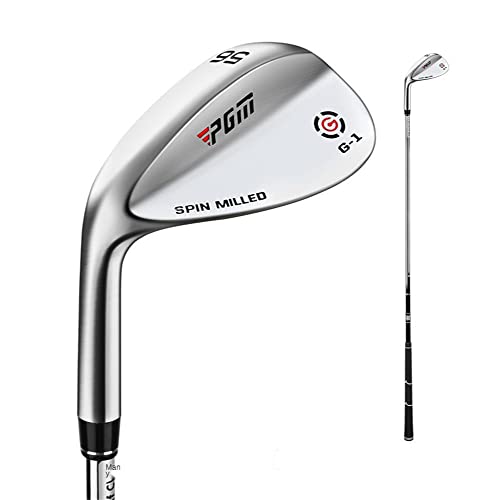 Lewa ręka Golf Sand Wedge 56D 60D Steel Shaft Agresywne rowki Precyzyjne sterowanie spinowe Mężczyźni Kobiety