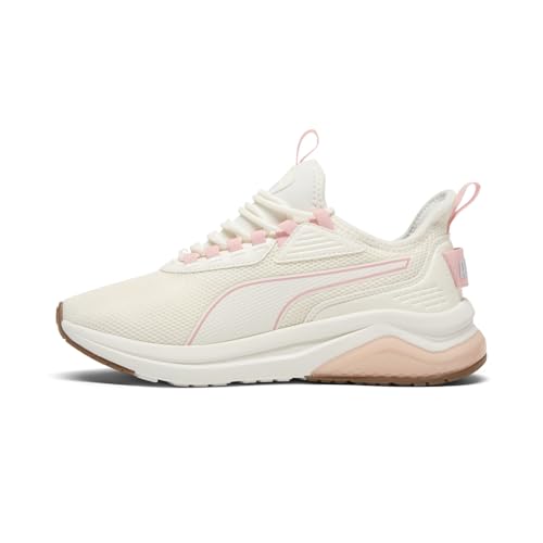 PUMA Womens Amplifier Wide Lace Up Sneakers Shoes Casual - Pink, White3