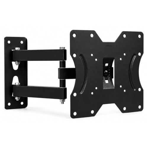 Image of Caprigo Full Motion TV Wall Mount Bracket for 14 to 32 Inch LED /HD /Smart TV's, Universal Heavy Duty TV Stand for Wall with Swivel Rotation & Tilt Adjustments (M467)
