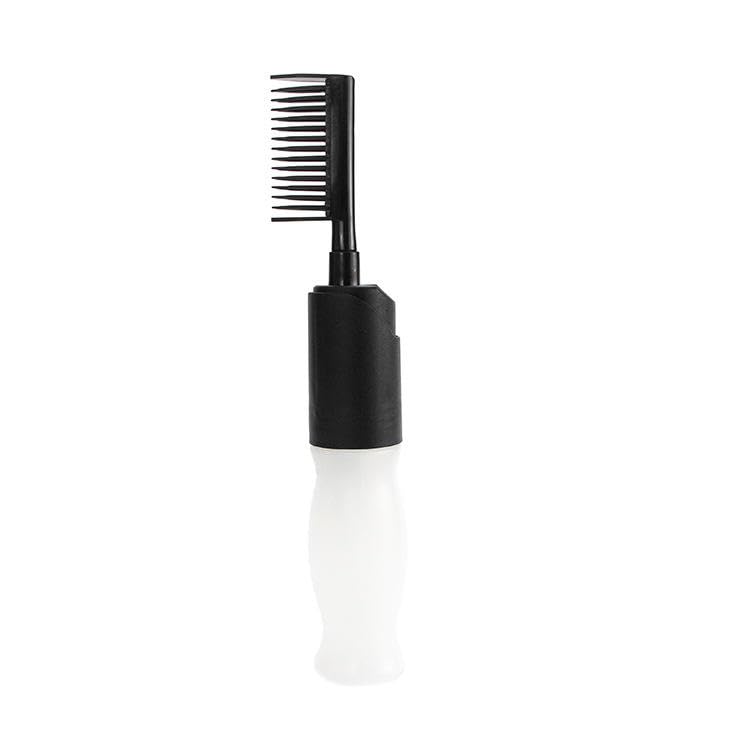 QUIRA Empty Hair Dye Bottle Hair Dye Applicator Bottle with Comb Hair Dyeing Coloring Conditioning Tool 110ml (Black)-picture-10