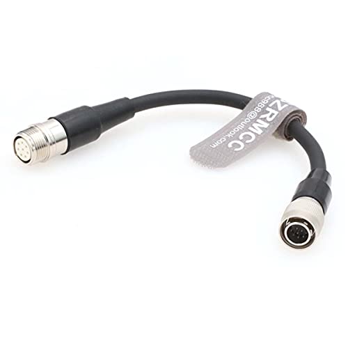 SZRMCC Servo Lens Control Cable for Canon Zoom Focus Servo Controller 8-Pin to Fujinon Hirose 12 Pin servo Lens - Image 3