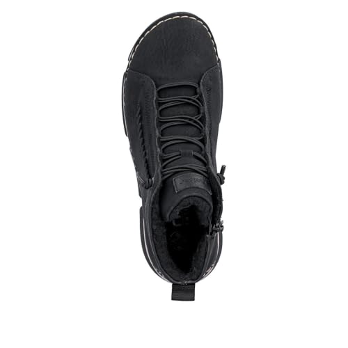 Rieker Damen Stiefeletten 45912-00 Schwarz Gr. 38 – Ansicht 4