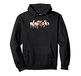 Harlow And Popcorn Merch Harlow’s Ponies Festive Pullover Hoodie