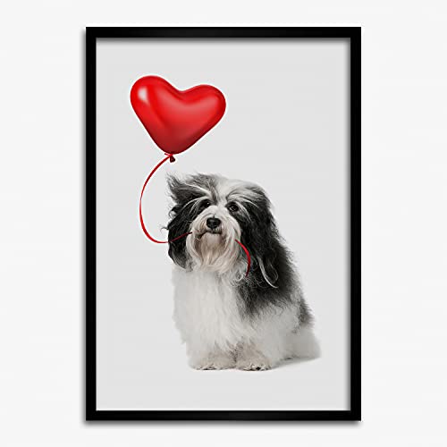 Cadre photo affiche 50x70 cm Tulup peinture moderne et cadre en bois MDF