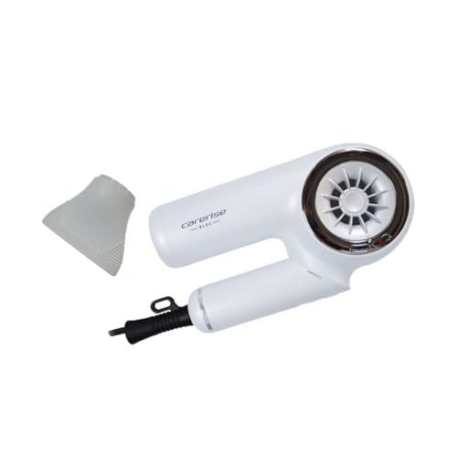 ドライヤー ケアライズ 折りたたみ 式 プロドライヤー 強風 タイプ  ダメージ 軽減 温風 冷風 優しい 髪 ヘアケア 強力 風量 調節 3段階 プロ仕様