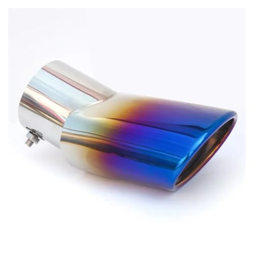 Cola de escape para CR-V 2017-2021 en acero inoxidable de acabado azul premium