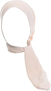 تربون حجاب بنقشة مضلعة مع شريط رأس بأستك للنساء من حجابية