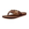 Flojos Estiler Lite Men's Sandal, Faux Leather/Webbed Upper W/Bottle Opener