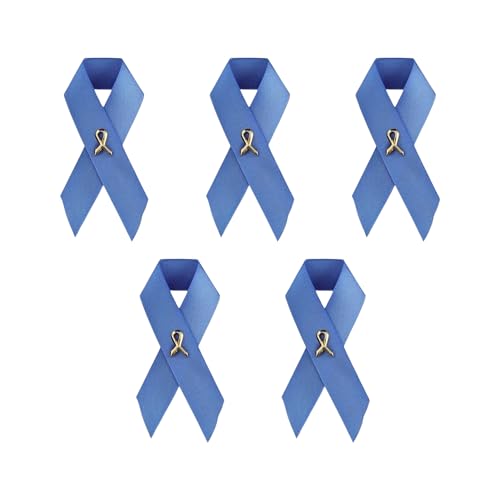 Image of 1 /2 /5 /10 /25 /50 /100pcs Satin Awareness Ribbon Pins (Pick your color), for Cancer & Disease Awareness, Bulk Quantities for Fundraising, Events, Gift Giving