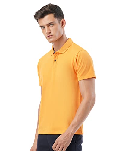 Image of FYLTR Men's Casual Polo T-Shirt with Contrast Placket | Polo - T-Shirt for Man | T-Shirt for Men