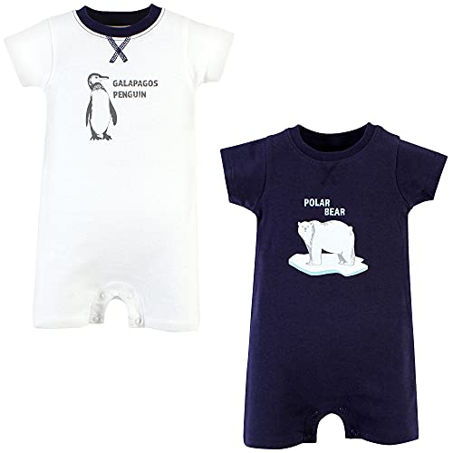 Image of Touched by Nature baby-boys Organic Cotton Rompers
