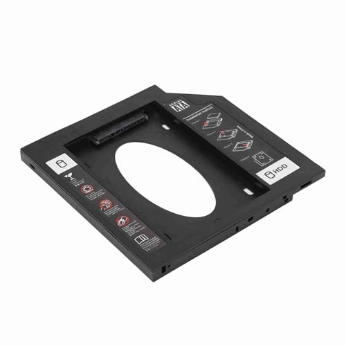 Caja externa Semme para SSD/HDD de 2.5" y ranura DVD laptop miniatura 5
