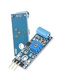 Cabilock 10Stücke Normalerweise Geschlossener Vibrationssensormodul Alarmsensormodul Vibration Switch für Mikrocontroller für Sicherheitsanwendungen