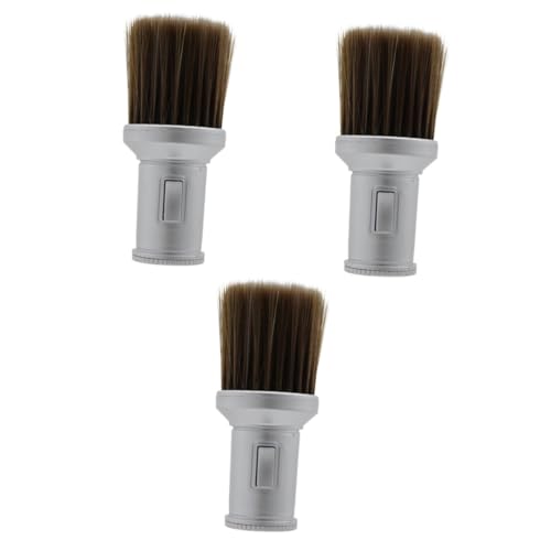 SOESFOUFU 3pcs Barber Neck Dusters Brush Hair Brush Professional for Beard Shaving