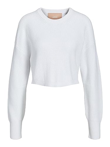 JACK & JONES JXCARLOTA Twist Crop Crew Neck Knit