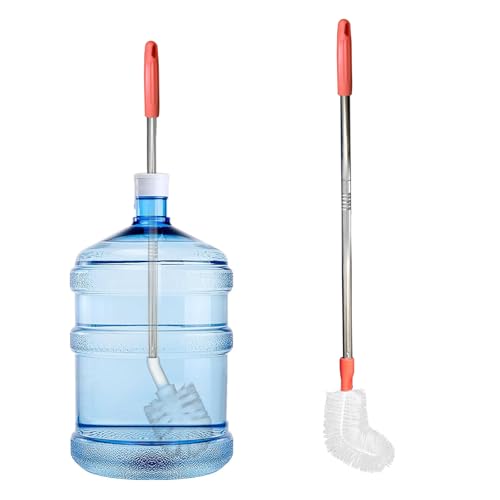 2-Pack Bucket Brush Kettle Brush Cleaning Extra Long Bottles Gallon Jug Cleaner Water Bottle Cleaner Stainless SteelMulti-Scenario