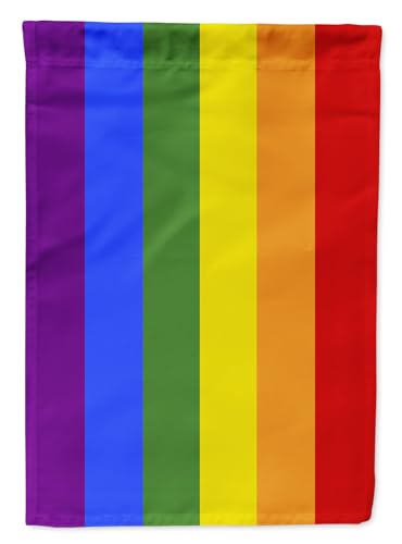 Drapeau Gay Pride extérieur grand format 28x40 toile polyester - 2