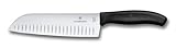 Victorinox 7 Inch Swiss Classic Santoku Knife with Granton Blade
