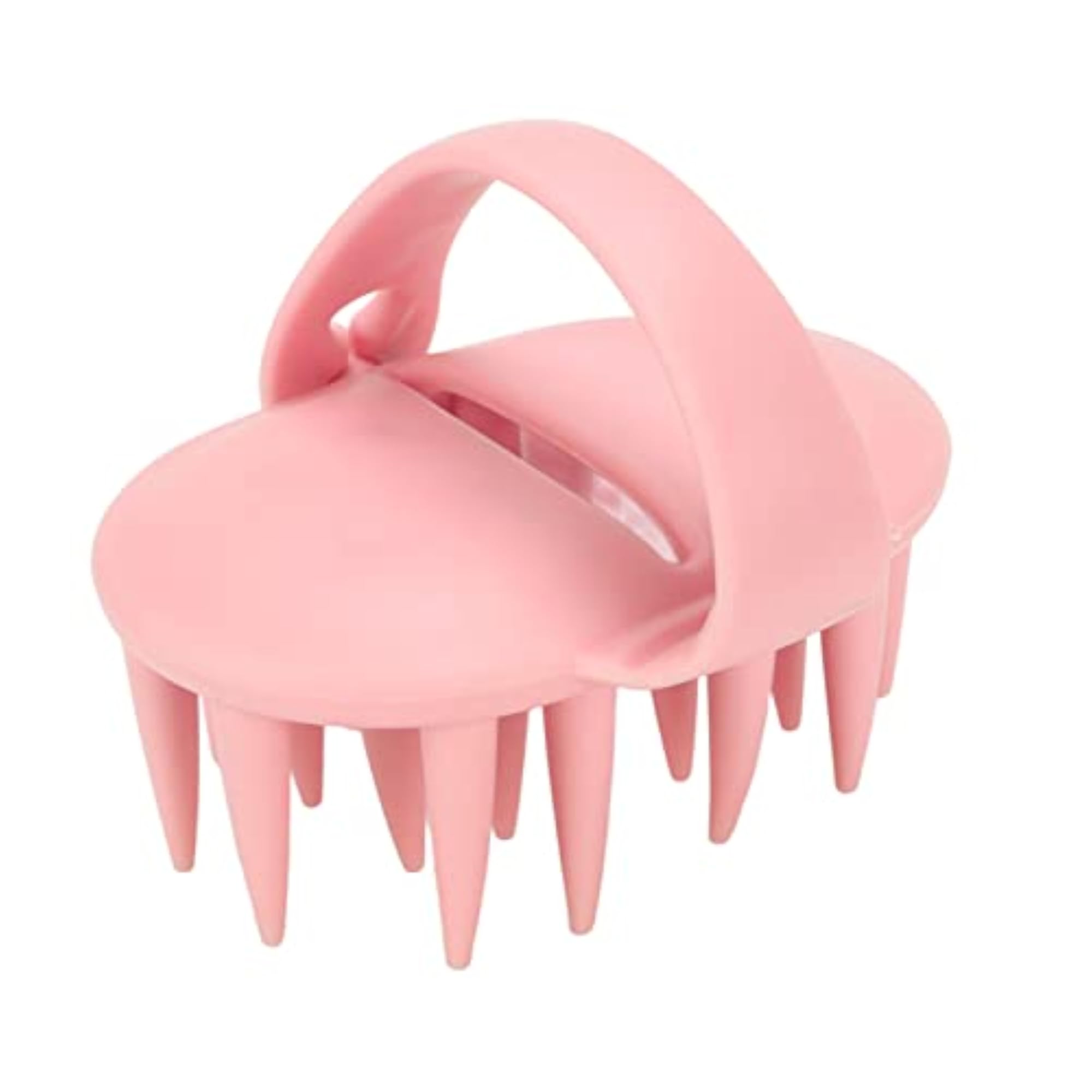 Portable Cleansing Bath Brush, Ergonomic Silicone Scrubber