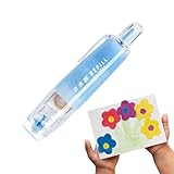 Klebebandwalze - Sicherheitsklebeband Für Fotos | Bastelmittel Für Sammelalbücher Ohne Schaden Säurfreie Kleber Stapellierende Schreibwaren Handgefertigtes Album DIY Produktion Dekoration Geräte Nützl