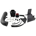 Kalten Lufteinlass Kit Kompatibel Mit Skoda Für Kodiaq 2016–2019 Für Octavia 2013–2019, Auto, Schwarze Wärmebarriere, Kaltlufteinlass, 2,0 T, EA888-Motoren