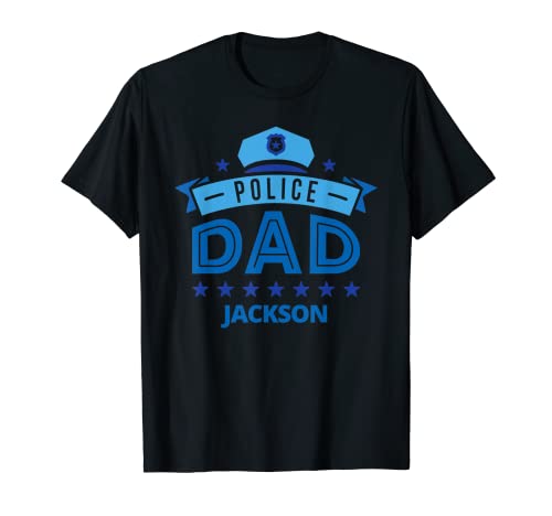 Police Dad Jackson Mississippi Regalo para padre Camiseta