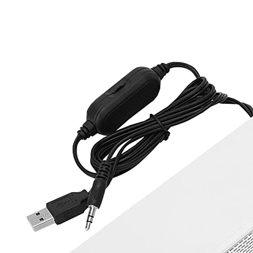 Soundbar Com Fio USB Soundbar Estéreo Com Fio Soundbar Estéreo Entrada de 3,5 Mm Com Fio para Celula