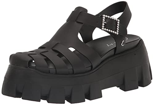 Circus Ny Women's Alyson Fisherman Sandal Black 10 Medium #TOP15