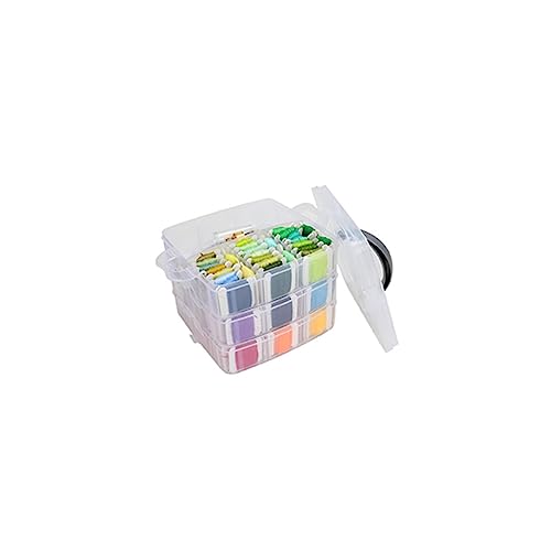 Kit complet de fils à broder point de croix Gadpiparty avec boîte pour loisirs créatifs