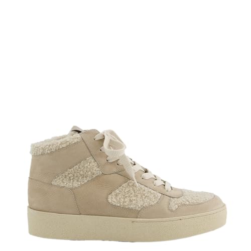 Paul Green 5470-01 Schnürstiefel Leder & Textil Damen in beige -...