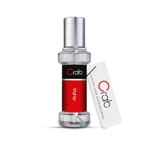 Image of Crab Premium Car Perfume With Absorbent Dangler (Aura)-Long Lasting Car