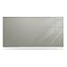 Ghent Manufacturing ARIASN84GY Aria 8 x 4 ft. Low Profile 0.25 in. Vertical Gray Glassboard with 4 Markers & Eraser