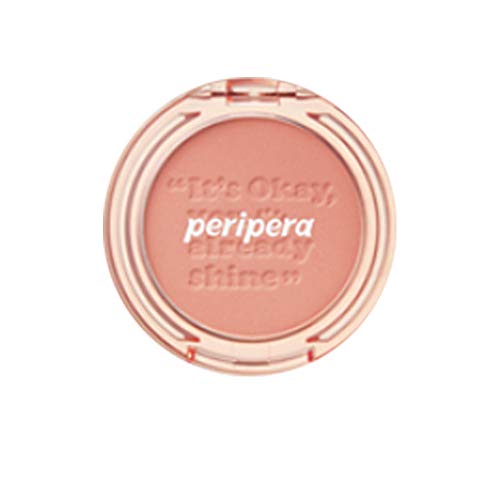 Peripera Pure Blushed Sunshine Cheek 0.14oz./ 4.2g (#02 MILK TEA CORAL)