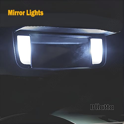Kit de luz interior LED 18 piezas Blanco 6000K para Toyota Tundra miniatura 4